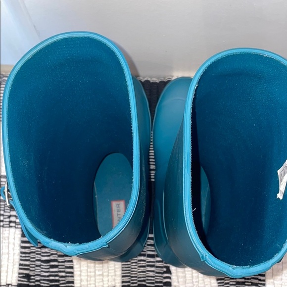 Hunter Classic Knee High Bright Teal Boots, women’s 6 - Picture 9 of 9